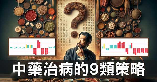 從經絡理解,千年來中藥治病或食療的9種策略應用!