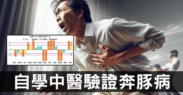 自學中醫也能實戰,從奔豚症驗證經絡與中醫典籍!