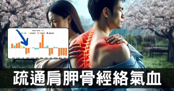 疏通肩胛骨經絡氣血,每年3個時間點務必養生!