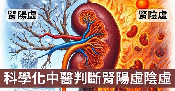 從經絡該如何判斷「腎陽虛」、「腎陰虛」?兼論中醫科學化!