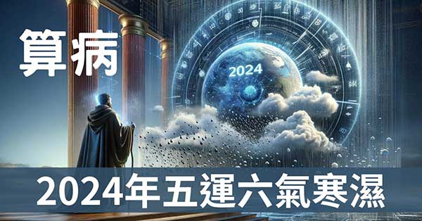 運用「五運六氣」算病,預防2024年寒濕之氣!